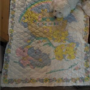 Colorful Baby Animal Quilt